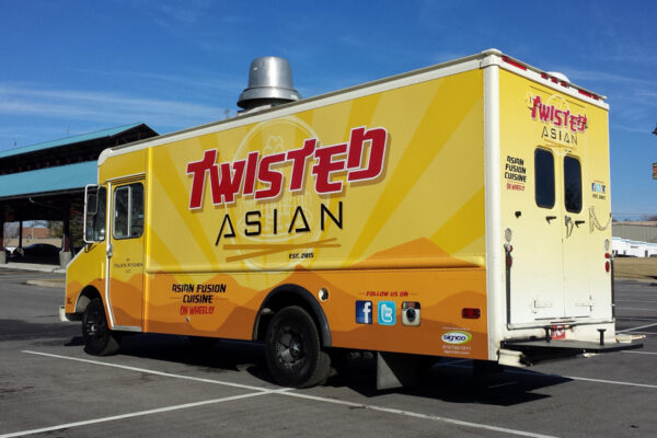 Twisted Asian Food Truck side_rear