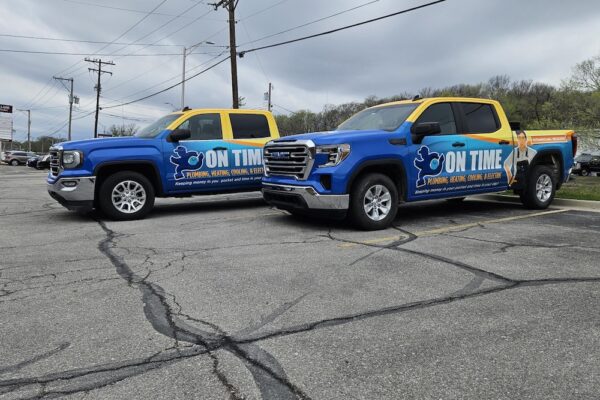 Vehicle-Wrap-Kansas City-On-Time-Signco