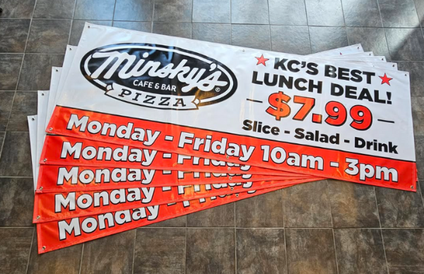 Custom banners from Signco Kansas City.